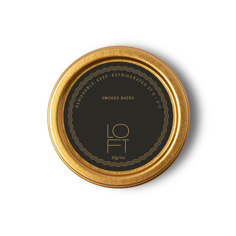 Limited Edition Smoked Siberian Baeri Caviar
