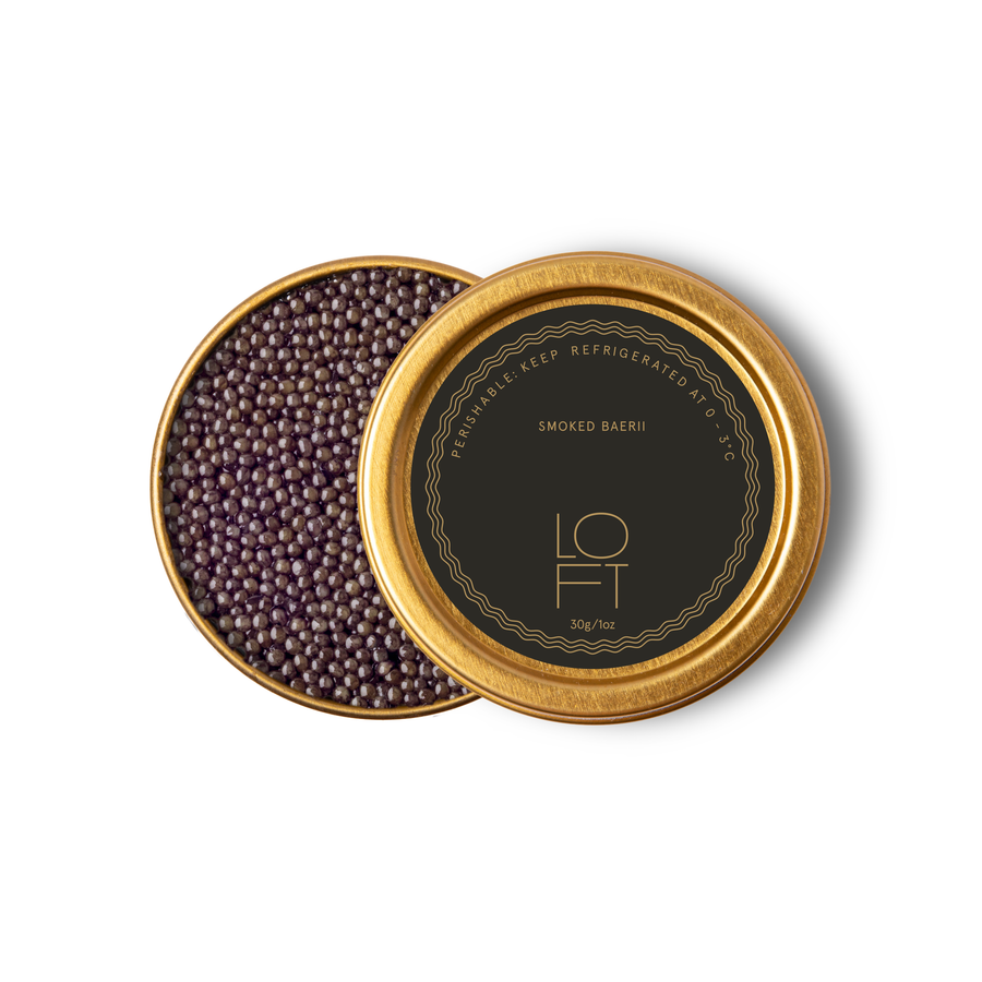 Limited Edition Smoked Siberian Baeri Caviar