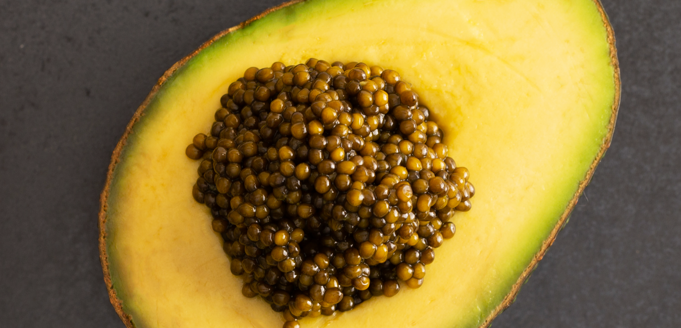 Avocaviar? Yes please! Avocado and caviar are a keto lover stample and a caviar combination for wellness foodies